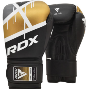 RDX F12 Guantes MMA Entrenamiento X Cuero Rojo Pequeño